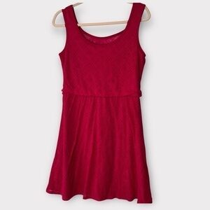 Prana athletic tank dress in raspberry